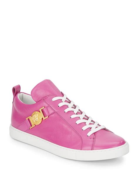 pink versace shoe|Versace sneakers women pink.